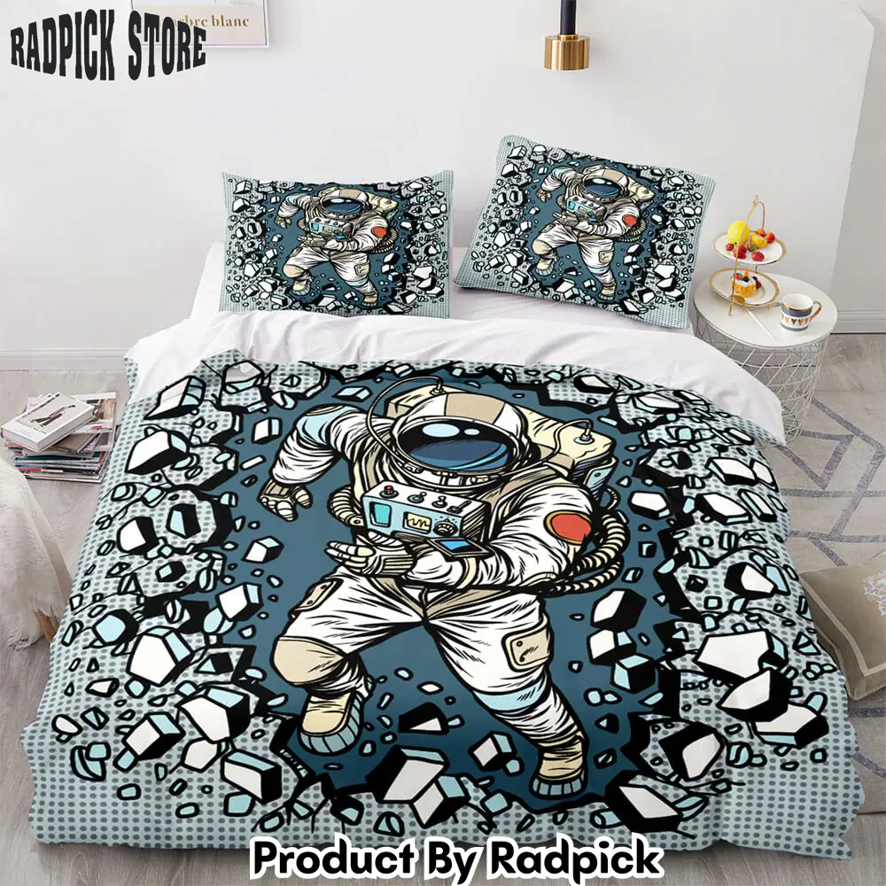 Spaceman cosplay bedding set duvet cover comforter bed sheets  rp0426511